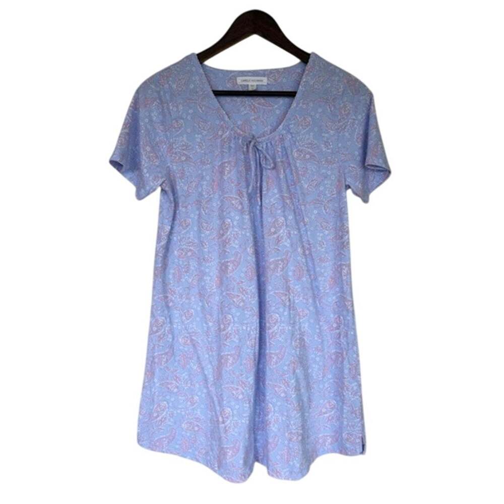 Carole Hockman Lavender Scoop Neck Night Gown - Medium